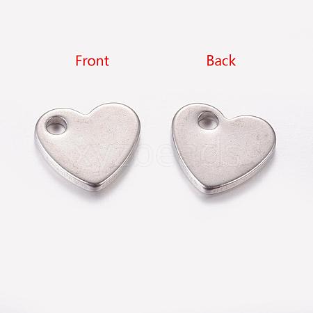 304 Stainless Steel Stamping Blank Tag Pendants STAS-Q112-1