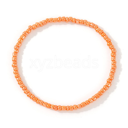 Glass Seed Beads Stretch Bracelets ZE8223-22-1