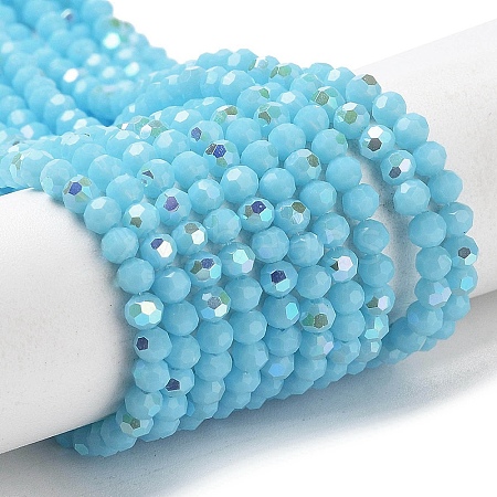 Opaque Glass Beads Strands EGLA-A035-P3mm-L08-1