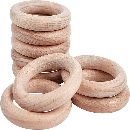 Beech Wood Linking Rings WOOD-FG0001-07B-1