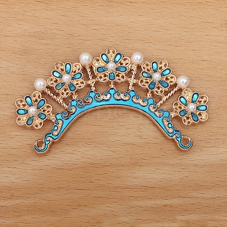 Crown Alloy Enamel Hair Finding PW-WGD2F69-04-1