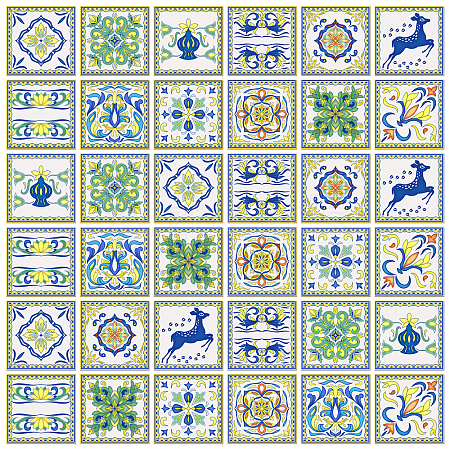 Waterproof PVC Tile Stickers DIY-WH0454-006-1