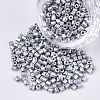 8/0 Two Cut Glass Seed Beads SEED-S033-06A-01-1
