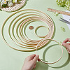 9Pcs 9 Styles Bamboo Embroidery Hoop Kit FIND-WH0126-848-3