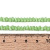 Opaque Glass Beads Strands GLAA-N019-4mm-16-2