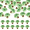 20Pcs Printed Opaque Acrylic Beads OACR-TA0004-73A-1
