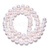 Natural Cultured Freshwater Pearl Beads Strands PEAR-N016-09B-3