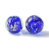 Luminous Handmade Gold Sand Lampwork Beads FOIL-B001-07B-2