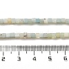 Natural Flower Amazonite Beads Strands G-B064-A35-5
