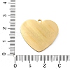 304 Stainless Steel Pendants STAS-R155-063G-03-3