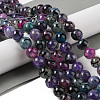 Natural Dragon Veins Agate Bead Strands X-G-NH0013-B01-02-1