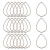 Tarnish Resistant 304 Stainless Steel Linking Rings X-STAS-T047-16C-1