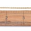 PVD Vacuum Plating 304 Stainless Steel Cable Chains CHS-F007-01G-B-4