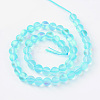 Synthetic Moonstone Beads Strands X-G-R375-8mm-A04-2