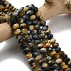 Natural Tiger Eye Beads Strands G-Z111-A02-03-1