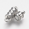 Brass Magnetic Clasps with Loops LS-X-MC026-NF-2