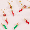 20Pcs 2 Colors Opaque Resin Pendants RESI-SC0006-21-7