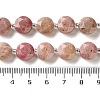 Natural Rhodonite Beads Strands G-C116-A179-01B-5