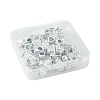 64Pcs 16 Styles Tibetan Style Alloy European Large Hole Beads FIND-FS0002-63-6