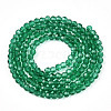 Transparent Glass Beads Strands EGLA-A035-T3mm-D18-3