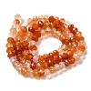 Natural Banded Agate/Striped Agate Beads Strands G-E605-A02-01H-3