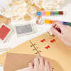 Wooden Stamps with Rubber DIY-WH0002-65B-3