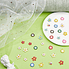 32Pcs 16 Styles Alloy Enamel Pendants ENAM-FH0001-66-5