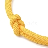 3MM Round Nylon Braided Cord Bracelet Making FB-CBAA152-03G-38-2