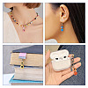 40Pcs 10 Styles Resin Evil Eye & Cat Eye Pendants FIND-TA0004-25-8