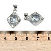 Natural Topaz Pendants G-C172-08P-3