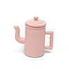 Alloy Miniature Teapot Ornaments BOTT-PW0001-167B-1
