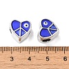 CCB Plastic Enamel European Beads CCB-G018-02G-2