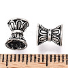925 Sterling Silver Beads STER-T007-58AS-3