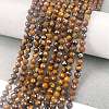 Natural Tiger Eye Beads Strands G-M399-03C-2