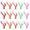 20Pcs 5 Colors Acrylic Pendants OACR-TA0004-21-3
