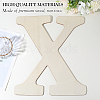 Letter Unfinished MDF Sheets WOOD-WH20012-008X-7