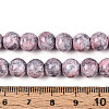 Baking Paint Glass Beads Strands DGLA-N016-8mm-03-4