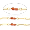 Natural Carnelian Nugget Beaded Chains CHC-H105-03G-2