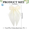 Cloth Big Bowknot Hair Barrettes AJEW-CP0008-41A-01-2