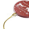 Christmas Theme Acrylic Pendant Decoration LS-HJEW-G021-01D-3