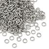Non-Tarnish 304 Stainless Steel Open Jump Rings X-STAS-E067-05-5mm-2