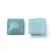 Natural White Jade Cabochons G-Q975-10x10-05-2