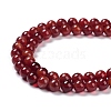 Glass Round Beads Strands GLAA-M044-01I-3