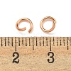 304 Stainless Steel Open Jump Rings STAS-O107-06RG-A-5