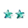 Electroplate Glass Charms X-GLAA-H101-B-04-2