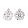 Valentine's Day 304 Stainless Steel Charms STAS-E521-05P-1