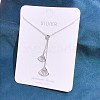 925 Sterling Silver Pendant Necklaces NJEW-BB34911-P-2