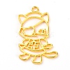 Zinc Alloy Open Back Bezel Pendant PALLOY-TAC0024-23-2