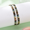 Vintage Ethnic Style Adjustable Glass Tila Beaded Handmade Slider Bracelets for Women ZN9527-1-2