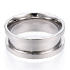 201 Stainless Steel Grooved Finger Ring Settings RJEW-TAC0017-8mm-02A-1